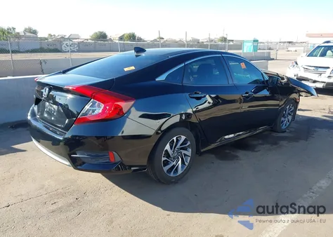 2018 Honda Civic Ex из США, поврежденный, VIN 2HGFC2F74JH500467